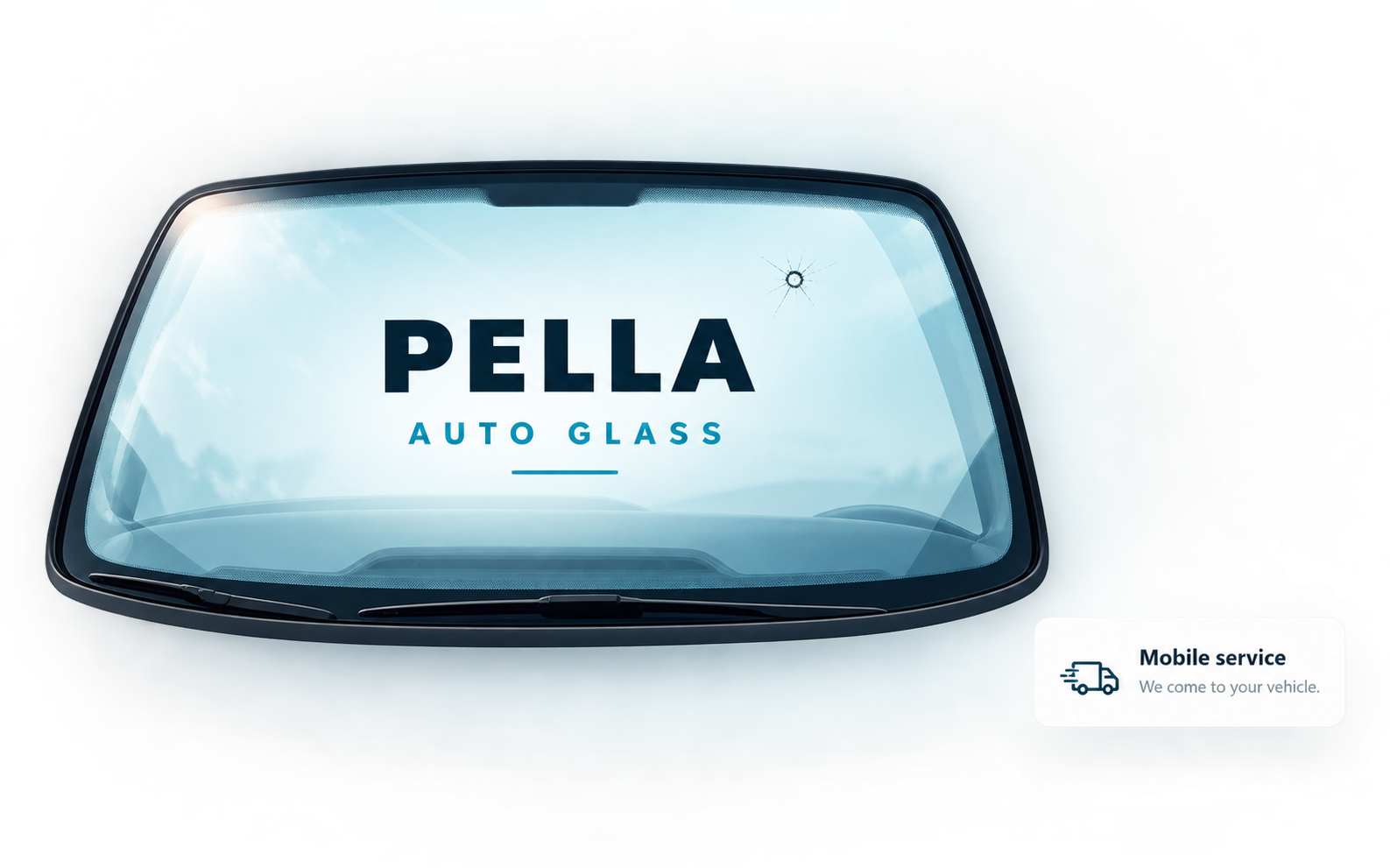 Pella Auto Glass windshield mobile service